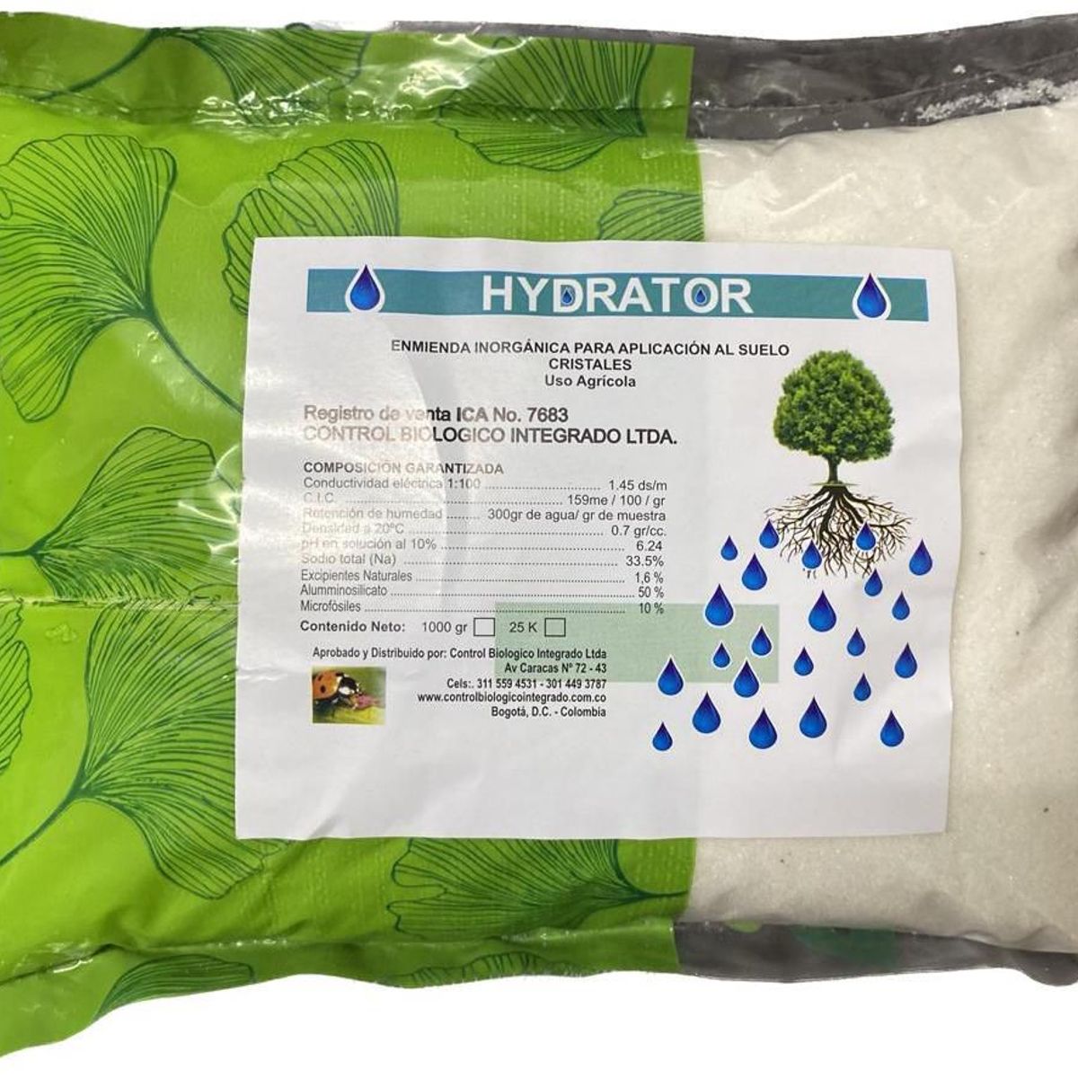 GENERICO - HIDRORETENEDOR DE HUMEDAD LLUVIA SOLIDA