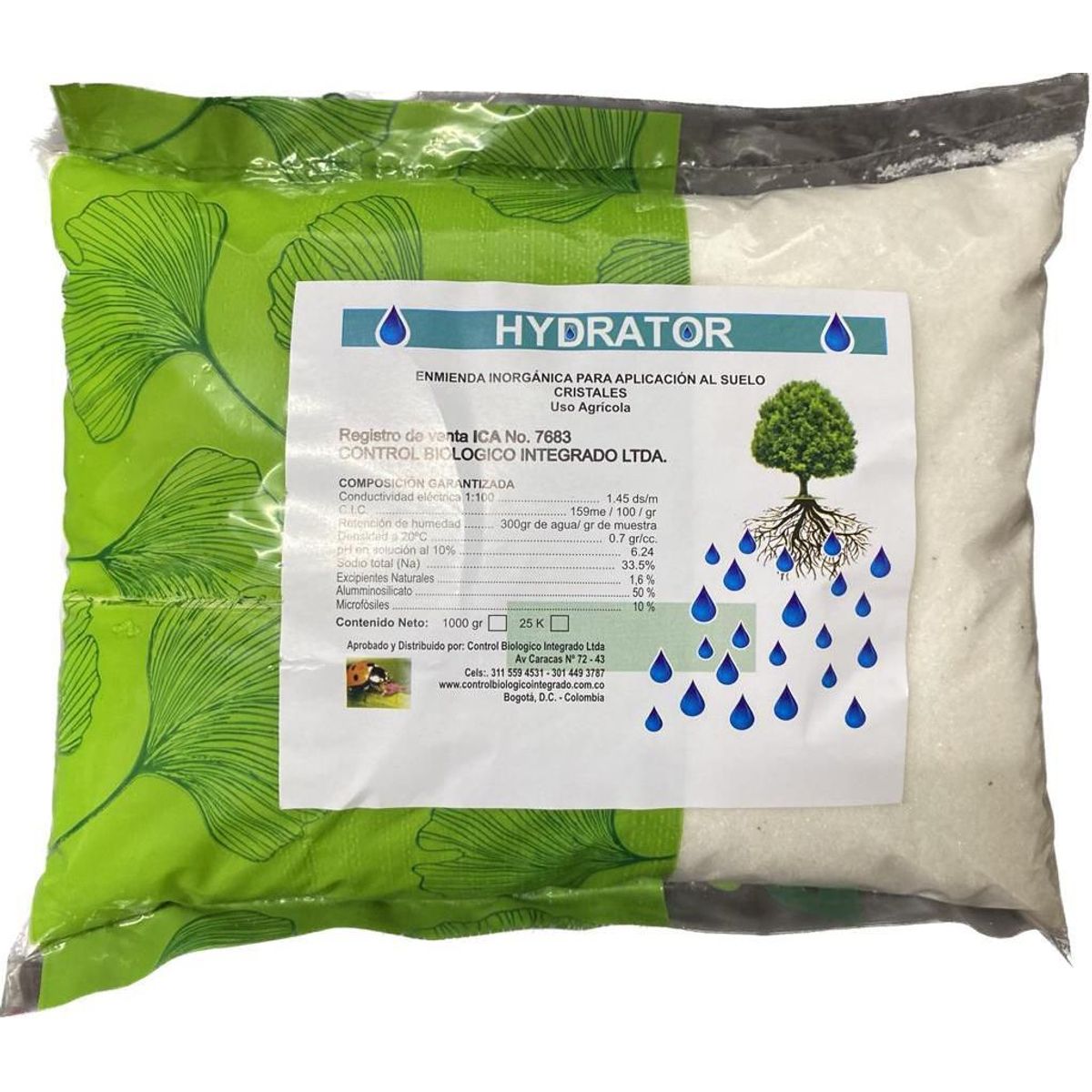 GENERICO - HIDRORETENEDOR DE HUMEDAD LLUVIA SOLIDA