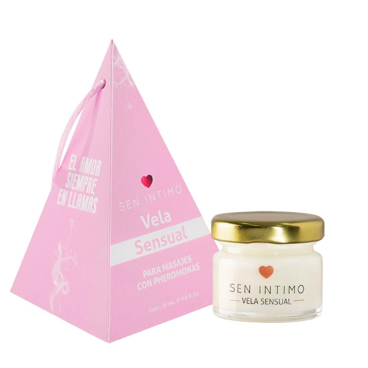 SEN INTIMO - Vela De Masajes Sensual 25 Ml Sen Intimo