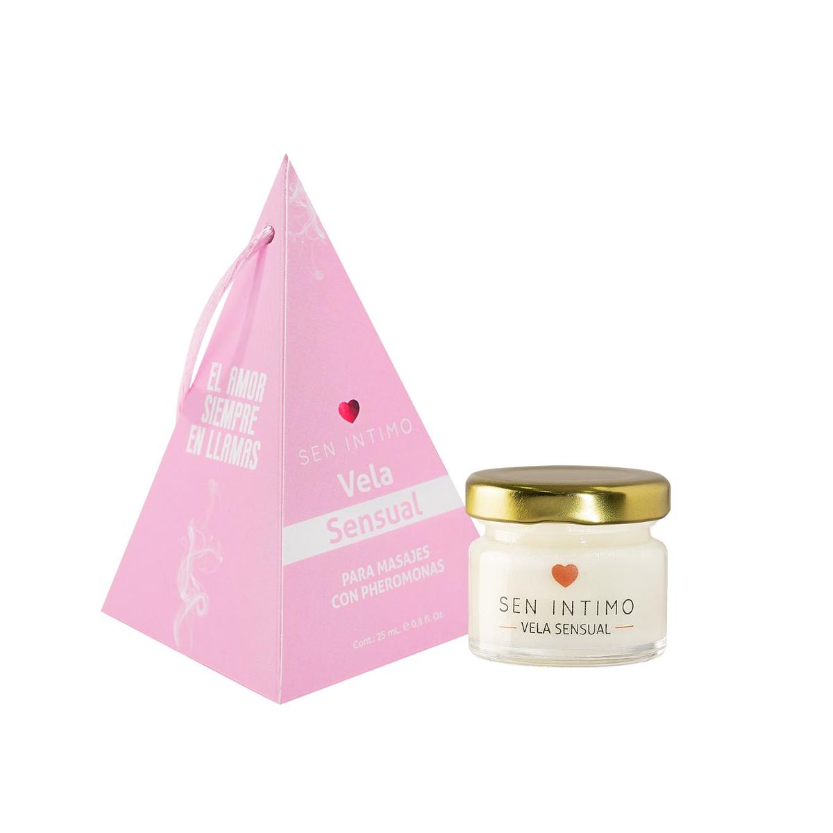 SEN INTIMO - Vela De Masajes Sensual 25 Ml Sen Intimo