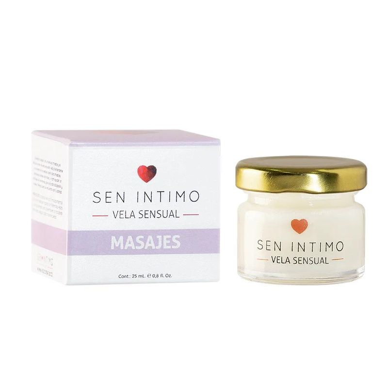 SEN INTIMO - Vela De Masajes Sensual 25 Ml Sen Intimo