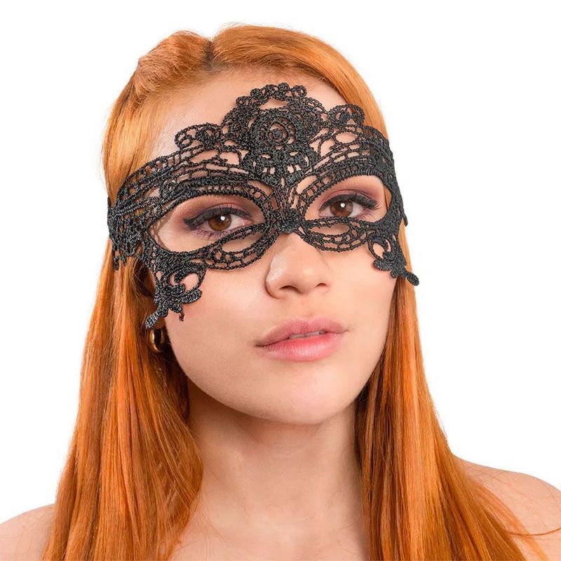 GENERICO - Antifaz Sexy Mascara De Ojos Disfraz Lencería Encaje Fetiche