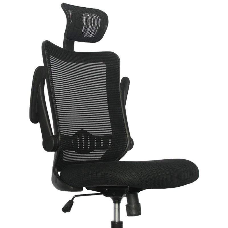 MUEBLESYA - Silla de Oficina Ergonomica GUAVIARE Marco Negro Base Nylon