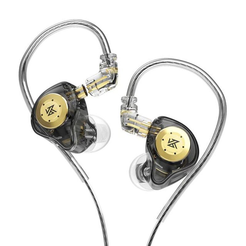 KZ - Audífonos Kz Edx Pro Monitores In Ear Hifi Edx NEGROS SIN MICROFONO