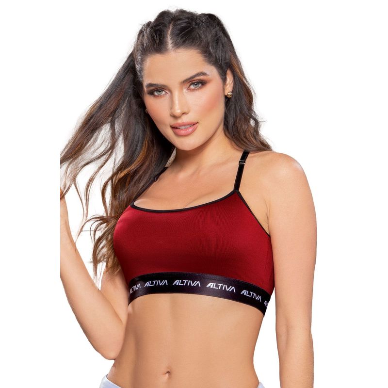 FORMAS INTIMAS - Top Mujer Rojo FI 77391