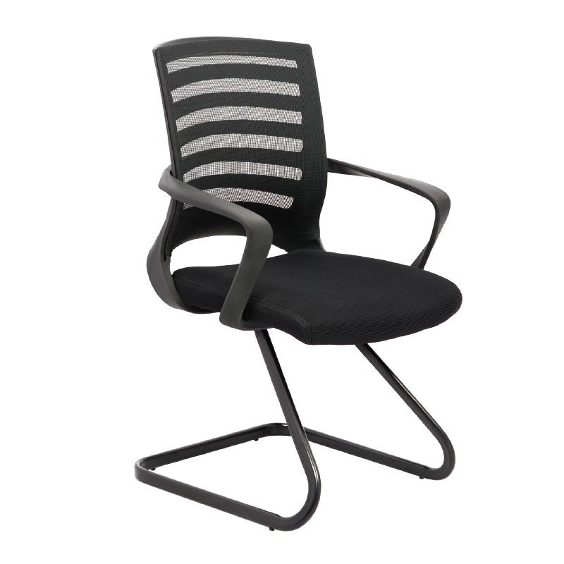 MUEBLESYA - Silla de Oficina Ergonomica SACAMINA Marco Negro Interlocutora