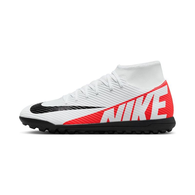 NIKE - Zapatillas Nike Turf Superfly 9 Club Tf-Blanco/Rojo
