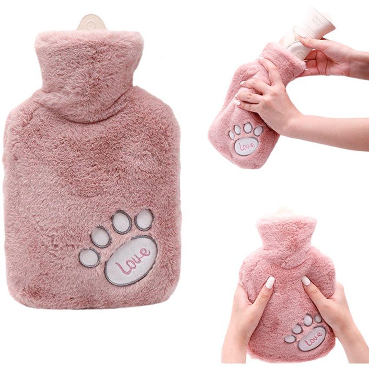 MULTIPLACE COLOMBIA - Bolsa termica de peluche grande importada de excelente calidad