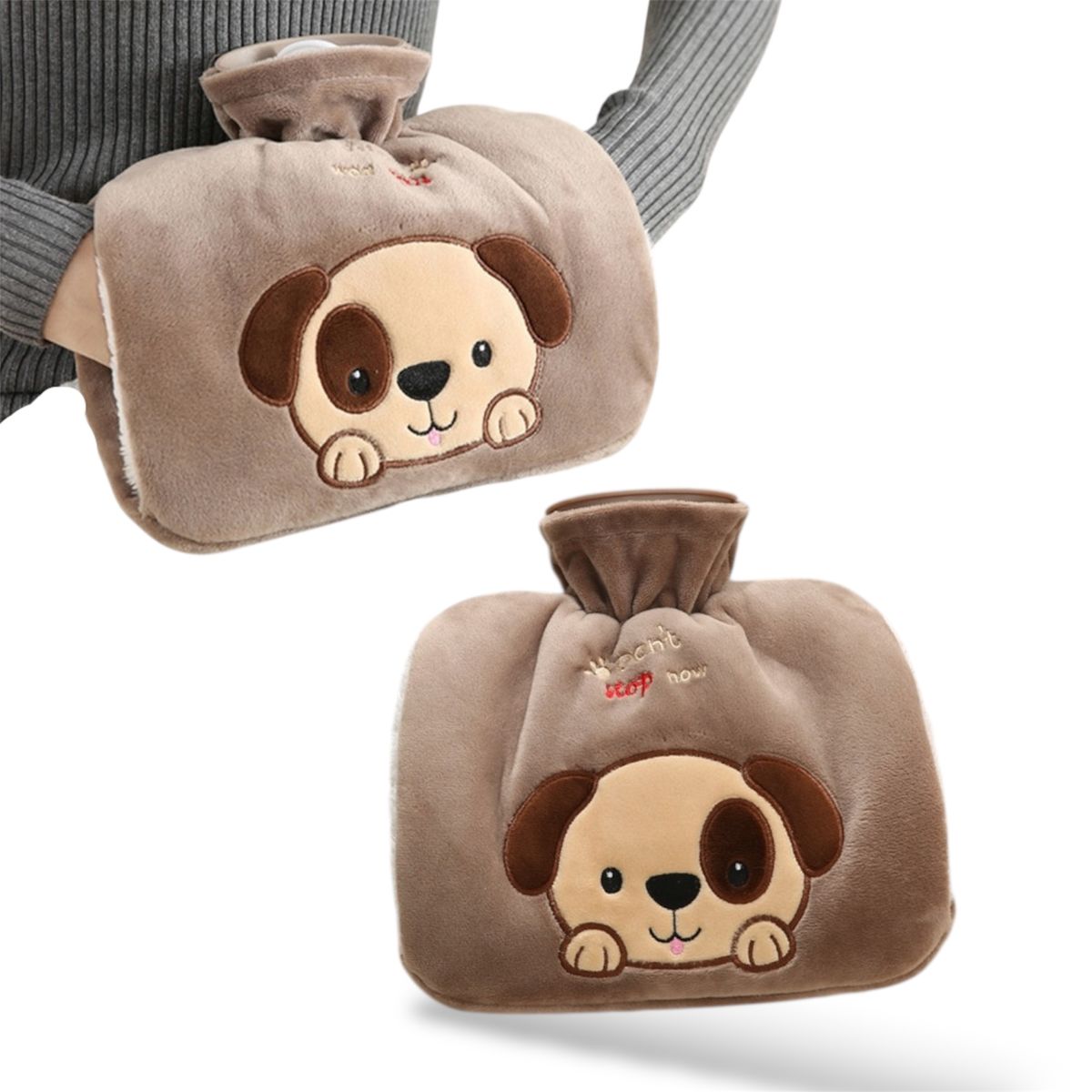 MULTIPLACE COLOMBIA - Bolsa de Agua Caliente Premium Alivio Rápido para Cólicos y Dolores