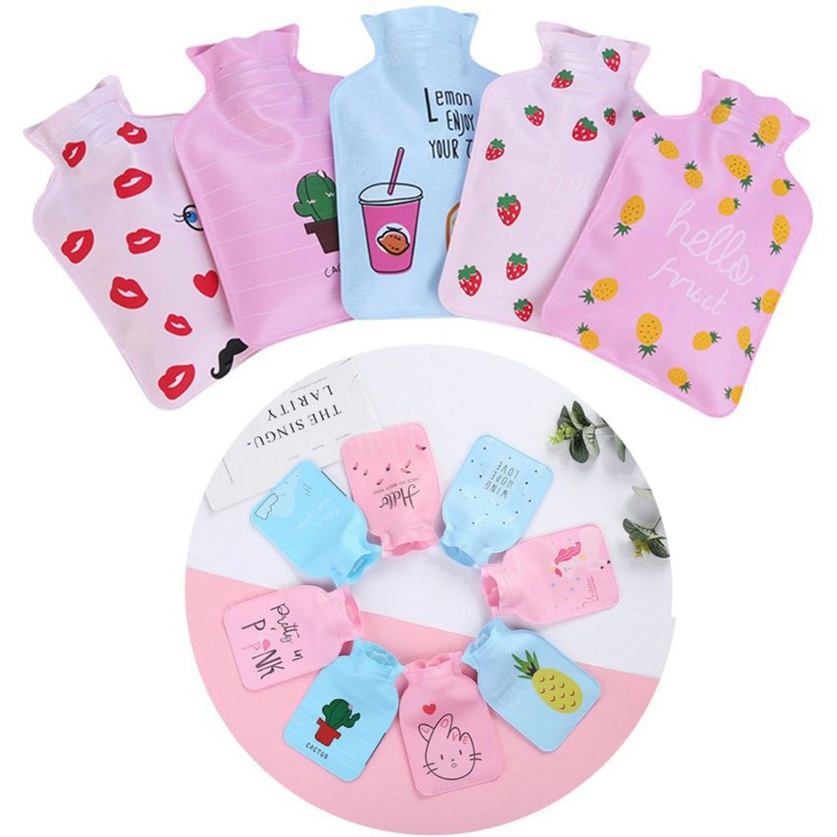 MULTIPLACE COLOMBIA - Bolsa para agua caliente en piel de durazno