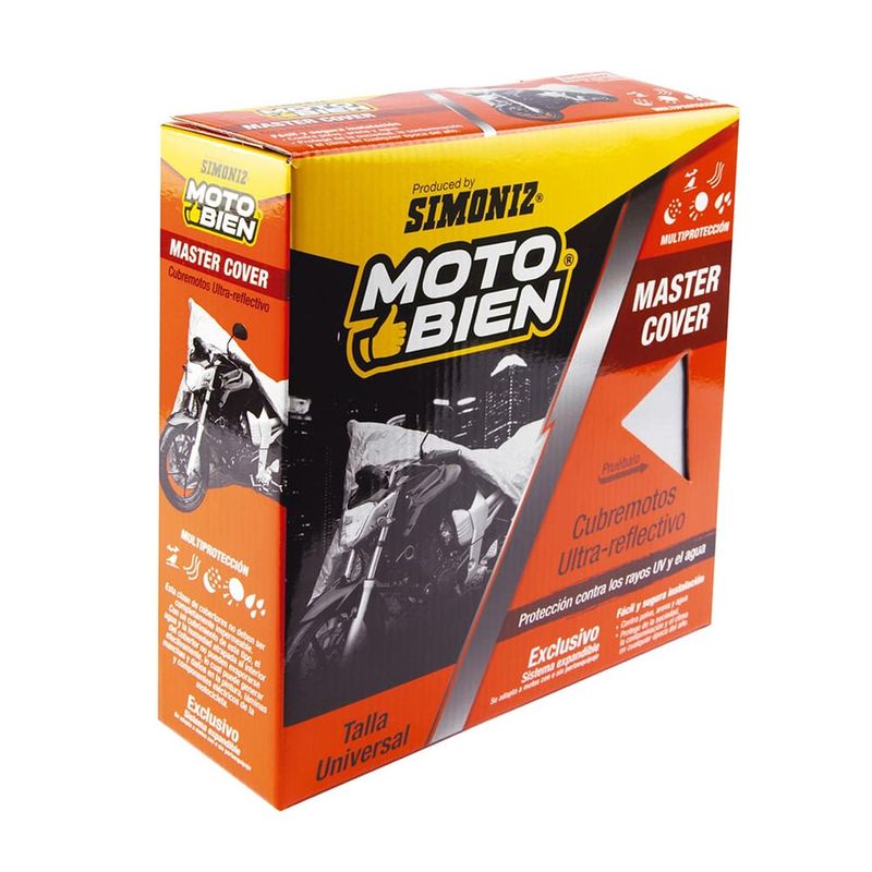SIMONIZ - Pijama/CubreAuto para Motos Cortas SIMONIZ Moto Bien Máster Cover