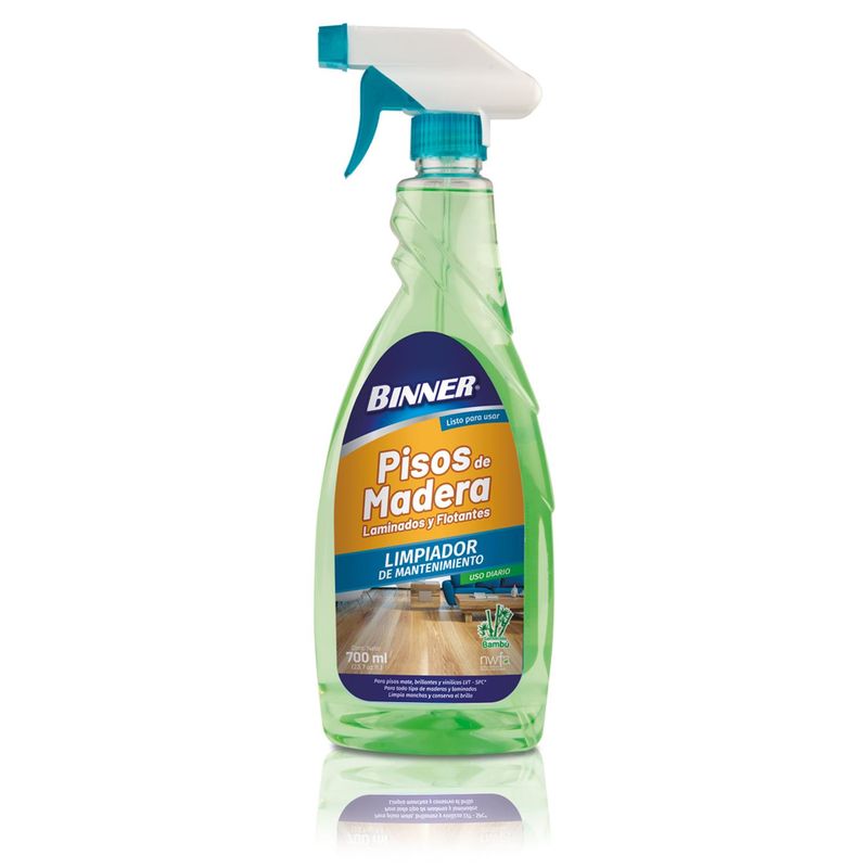 BINNER - Limpiador de Mantenimiento BINNER para Piso Madera Bambú 700ml