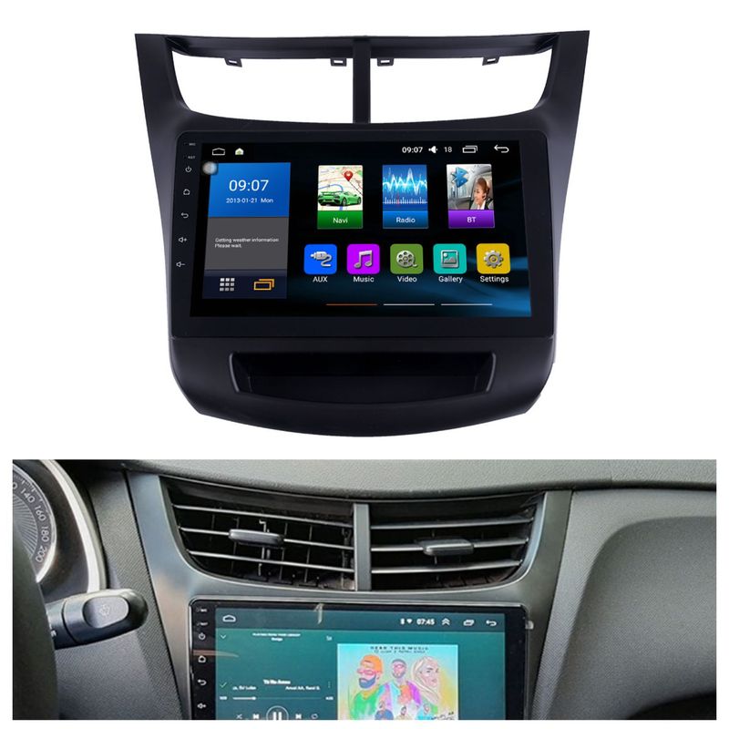 GENERICO - RADIO PARA CHEVROLET NEW SAIL 2015 ANDROID 13 CARPLAY.