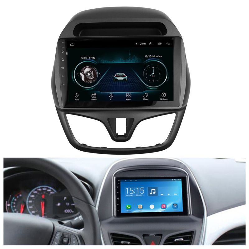 GENERICO - RADIO PARA CHEVROLET SPARK GT 2015 ANDROID 13 CARPLAY.
