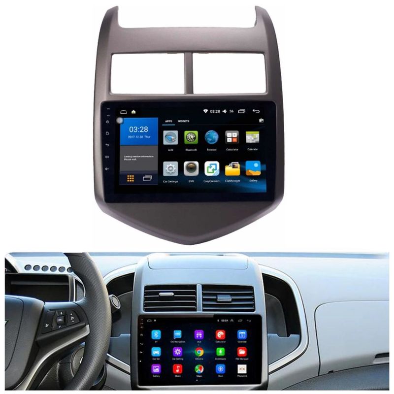 GENERICO - RADIO PARA CHEVROLET AVEO 11-13 ANDROID 13 CARPLAY.