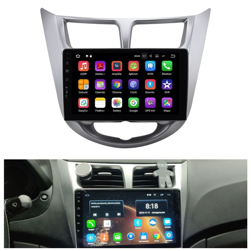 GENERICO - RADIO PARA HYUNDAI ACCENT 11-16 ANDROID 13 CARPLAY.