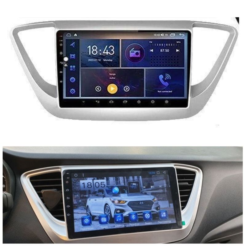 GENERICO - RADIO PARA HYUNDAI ACCENT 2017 ANDROID 13 CARPLAY.