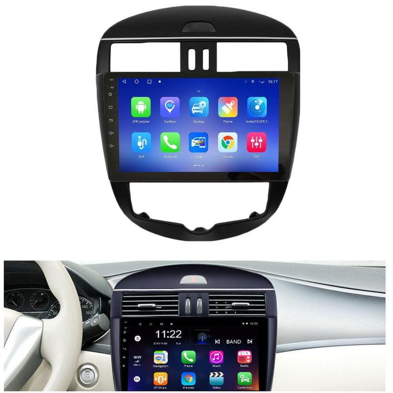 GENERICO - RADIO PARA NISSAN TIIDA 11-15 ANDROID 13 CARPLAY 101.