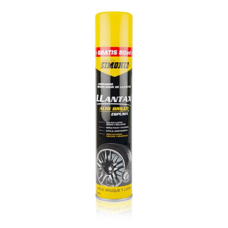 SIMONIZ - Limpiador Renovador de Llantax SIMONIZ en Espuma 480ml
