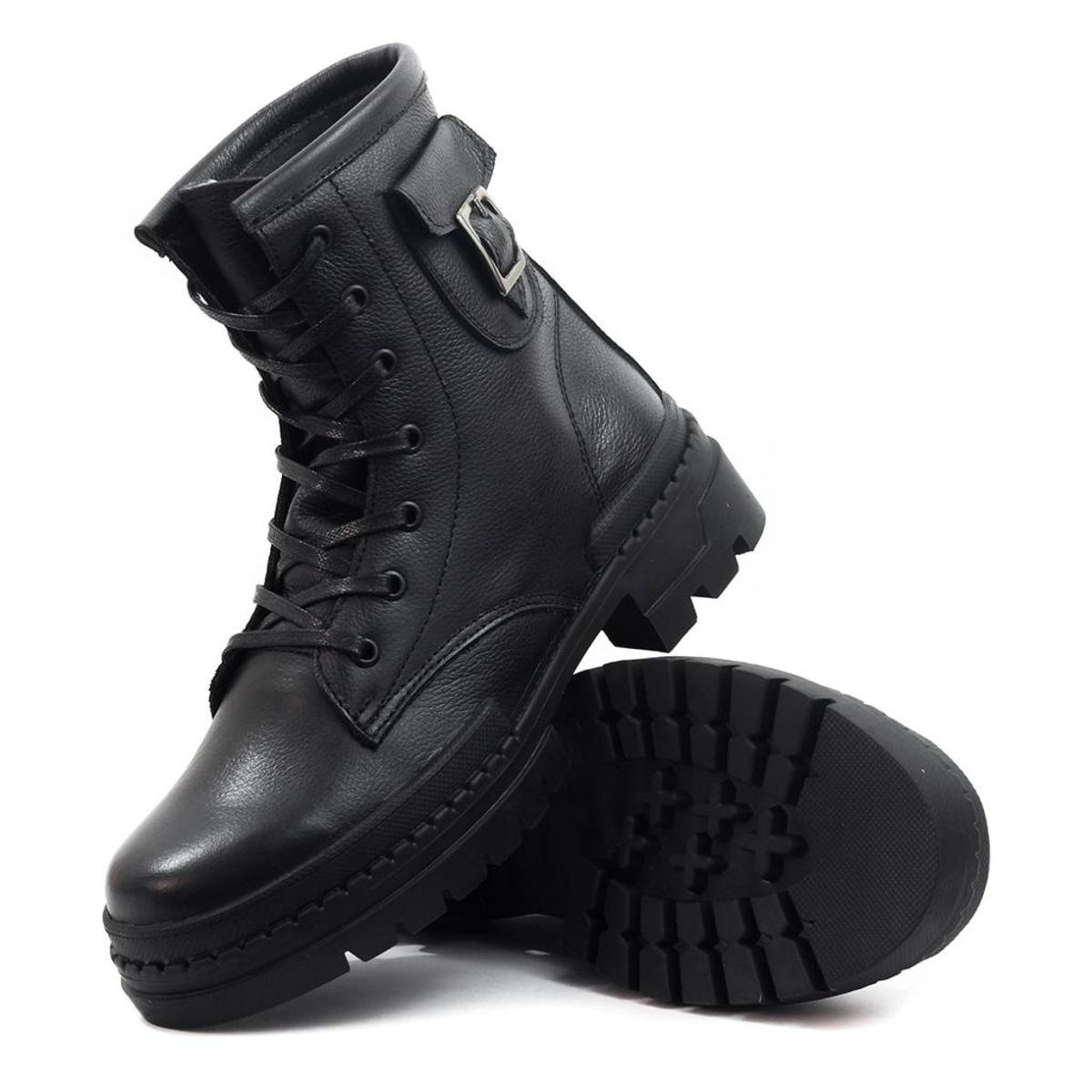 VILLABONR - Botas Cuero VillabonR VDM-5055 Negro