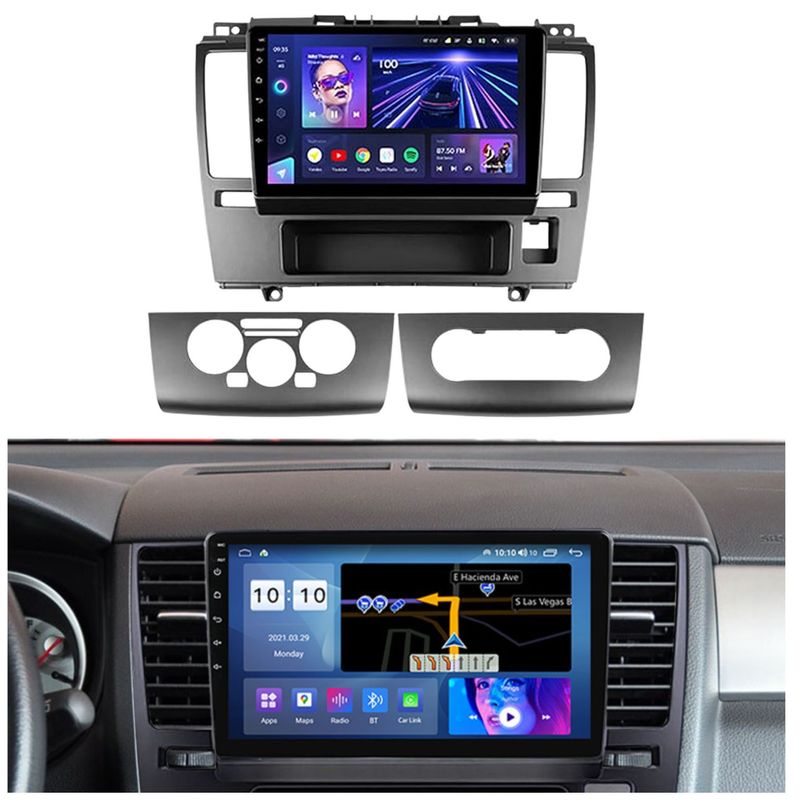 GENERICO - RADIO PARA NISSAN TIIDA 05-10 MC AT ANDROID 13 CARPLAY.