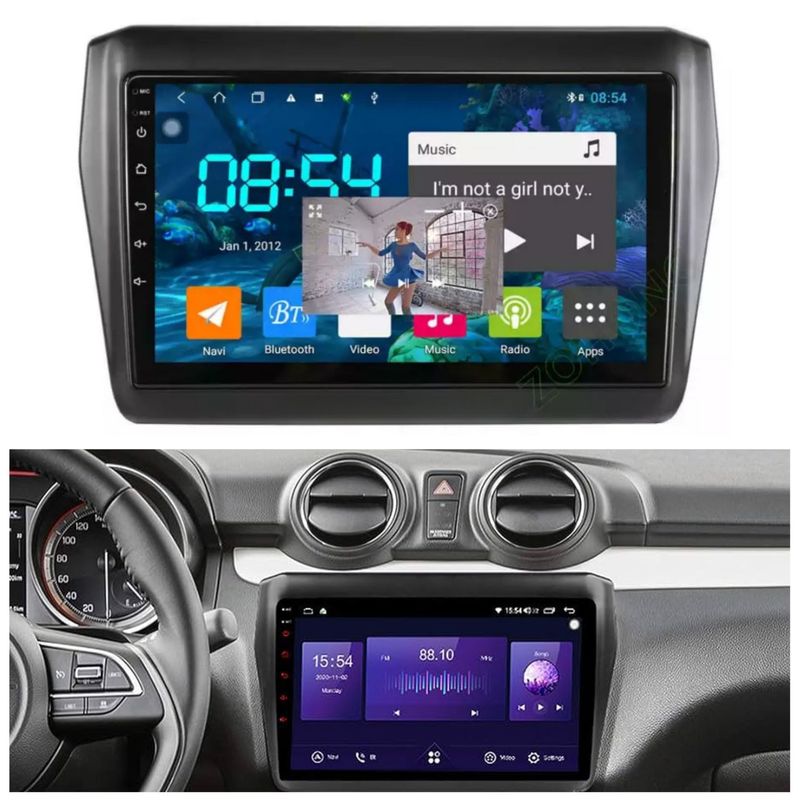 GENERICO - RADIO PARA SUZUKI SWIFT 2018 ANDROID 13 CARPLAY.