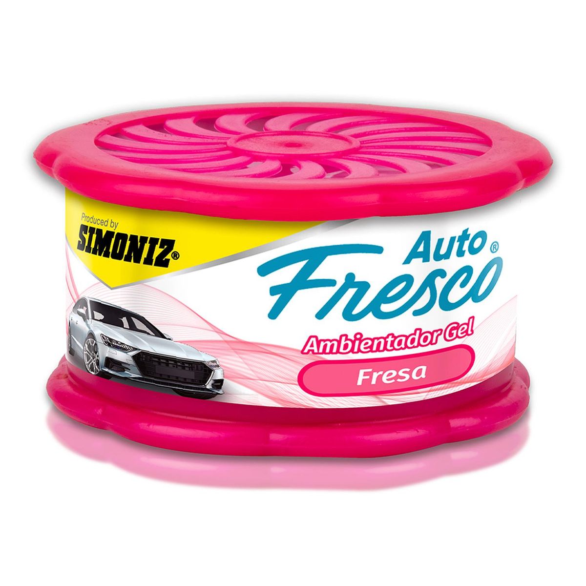 SIMONIZ - Ambientador Gel Economico SIMONIZ Auto Fresco Fresa 80gr