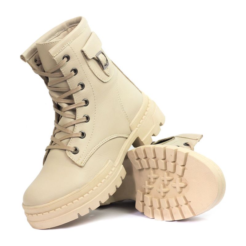 VILLABONR - Botas Cuero VillabonR VDM-5055 Beige