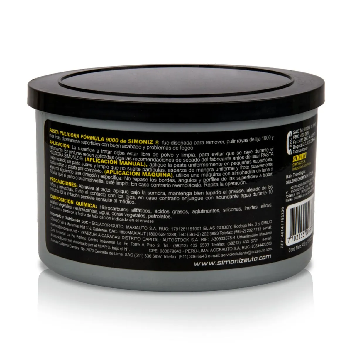 SIMONIZ - Pasta Pulidora SIMONIZ Desmancha Superficies 450gr