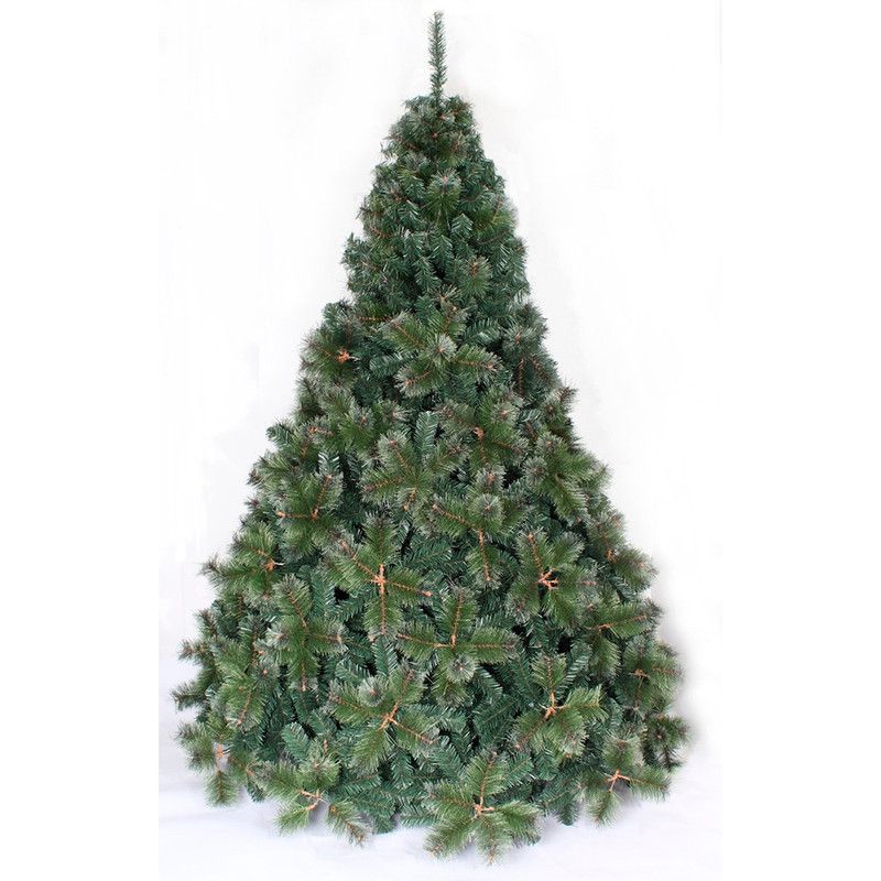 GIO HOME - Arbol de Navidad Pino Nevada 2.25m Verde 1349 Ramas GIO Home