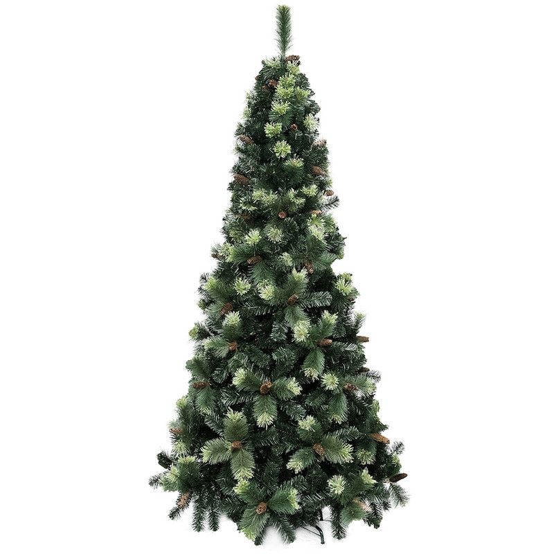 GIO HOME - Arbol de Navidad Pino York 210m Verde 962 Ramas GIO Home