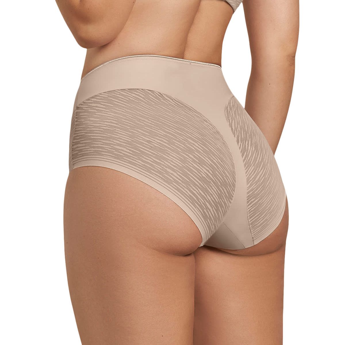 LEONISA - Leonisa Panty faja invisible con transparencias en glúteos y laterales