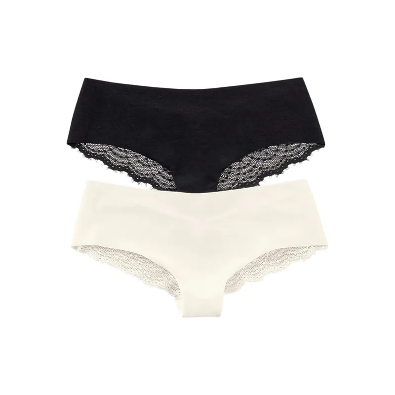 LEONISA - Leonisa Paquete x 2 panties cacheteros descaderados con encaje