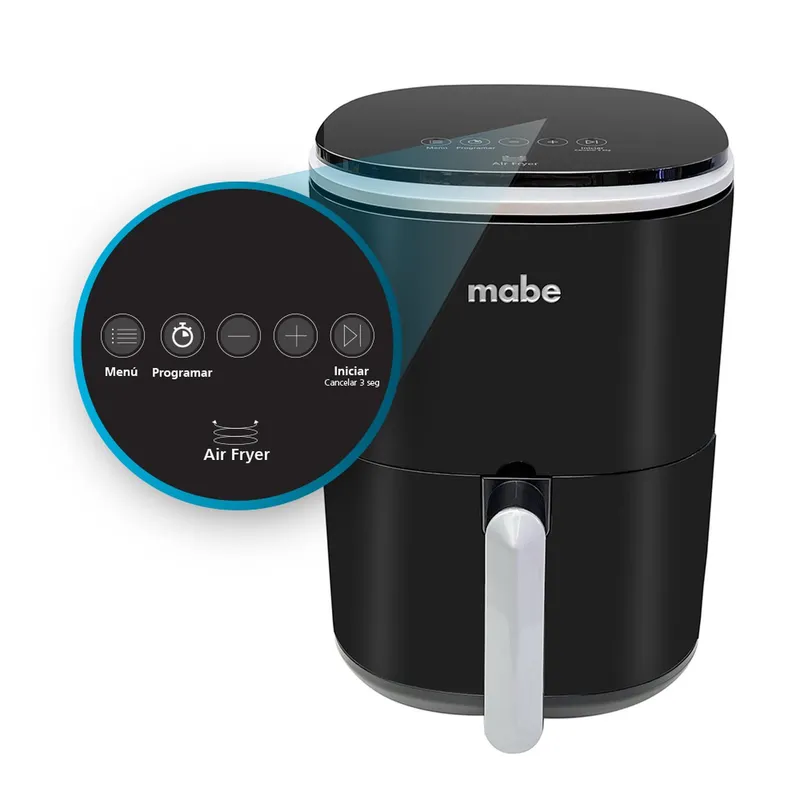 MABE - Freidora de Aire Digital 3.8 Litros Negro Mabe - AFM38DN