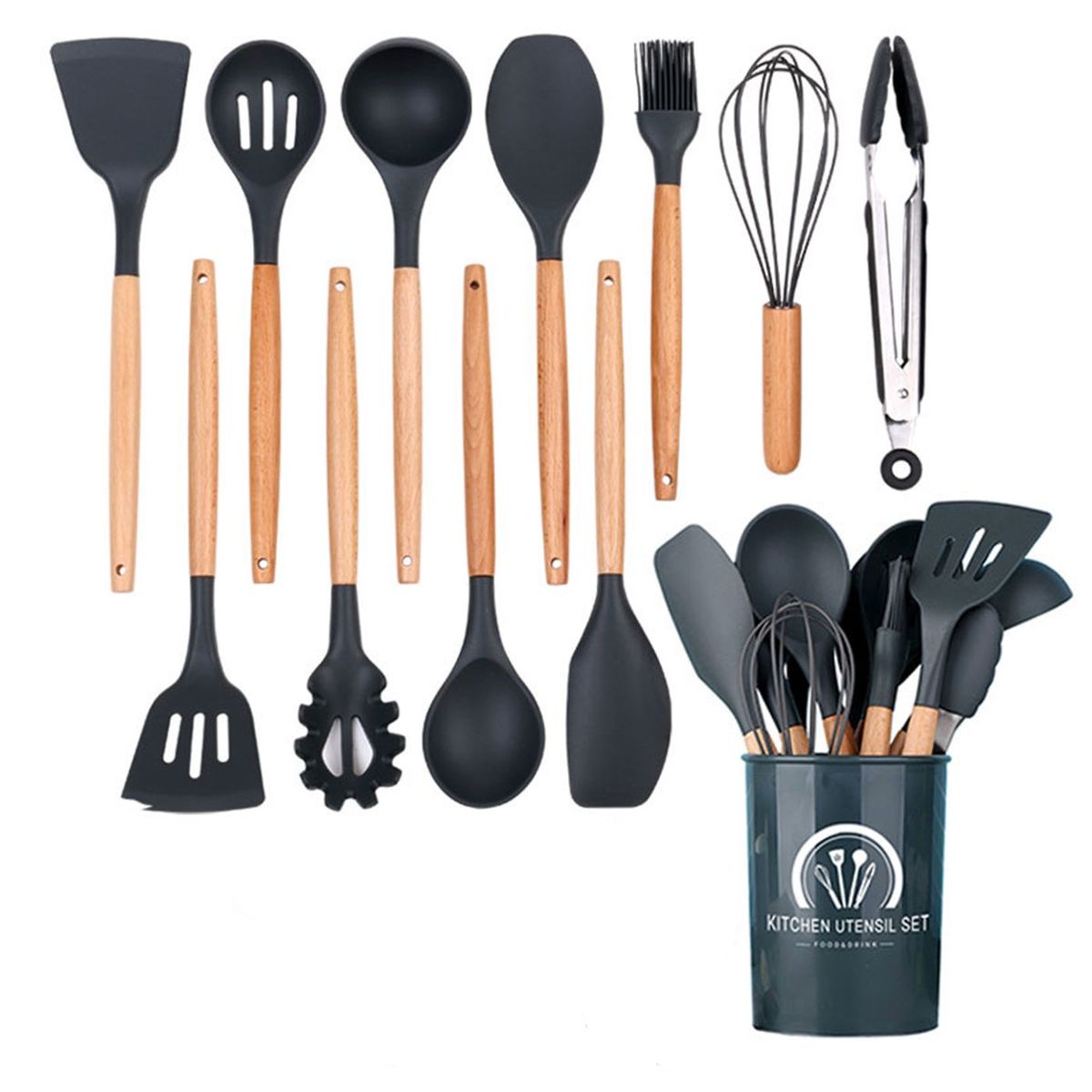 MULTIPLACE COLOMBIA - Cucharones para cocina x12 unidades de alta calidad