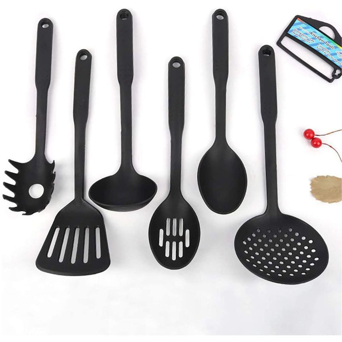 MULTIPLACE COLOMBIA - Cucharones para cocina x6 utensilios calidad suprema