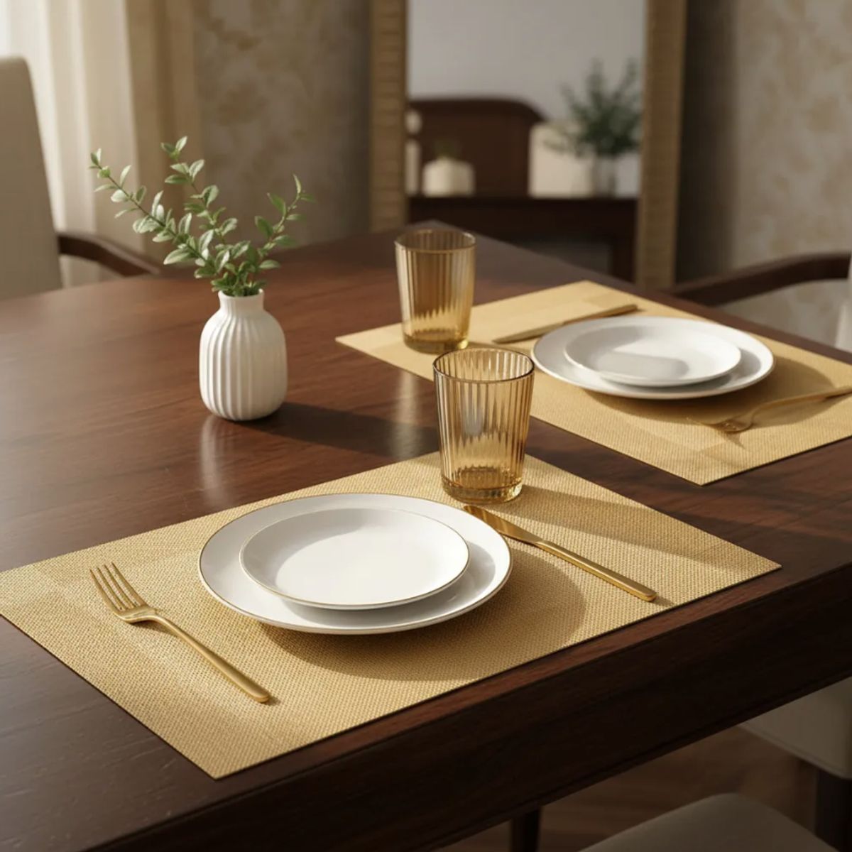 MULTIPLACE COLOMBIA - Individuales para comedor Importados alta calidad X 6 puestos-