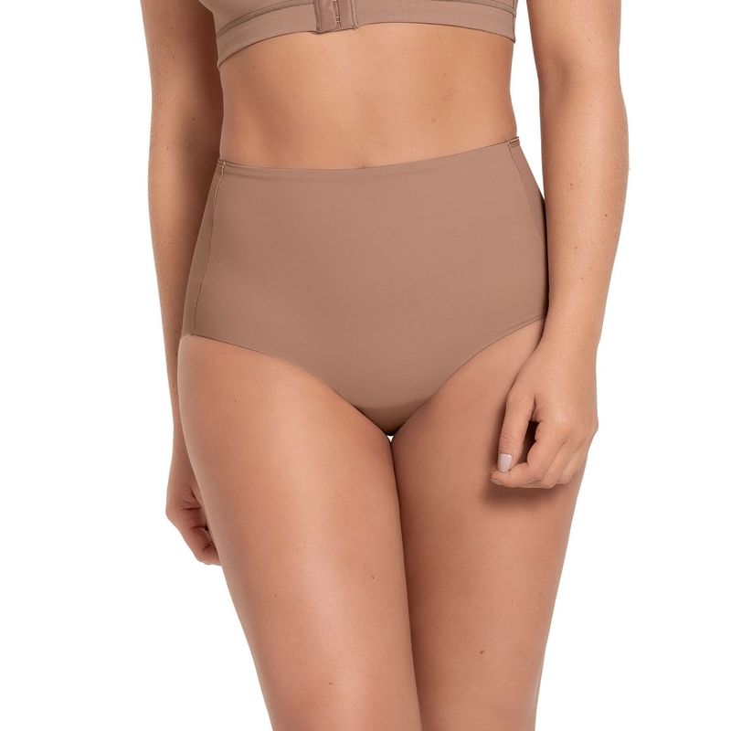 LEONISA - Panty clásico efecto invisible de control fuerte en abdomen