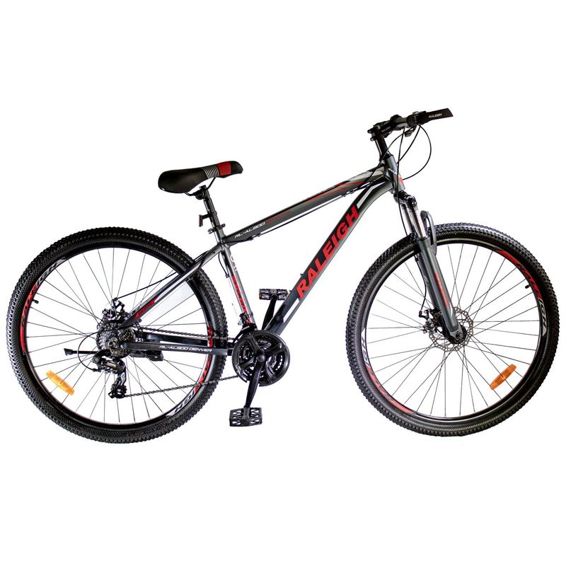 RALEIGH - Bicicleta de Montaña Raleigh Denver R29 Pulgadas Gris Rojo.