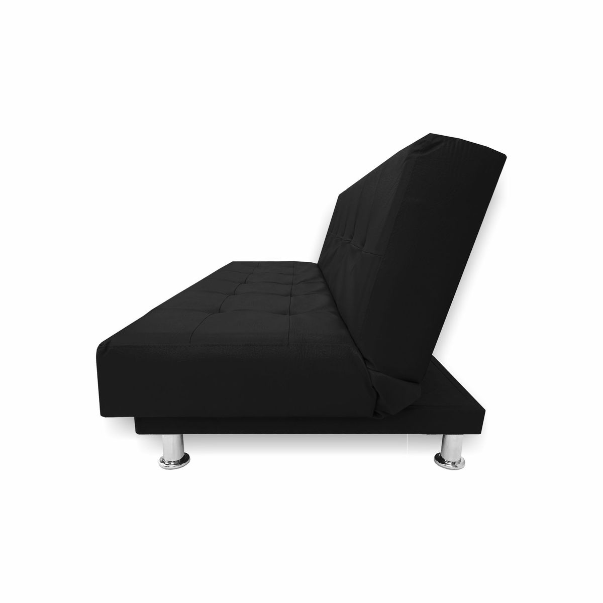 PRODESCANSO - Sofa Cama One En Ecocuero - Negro