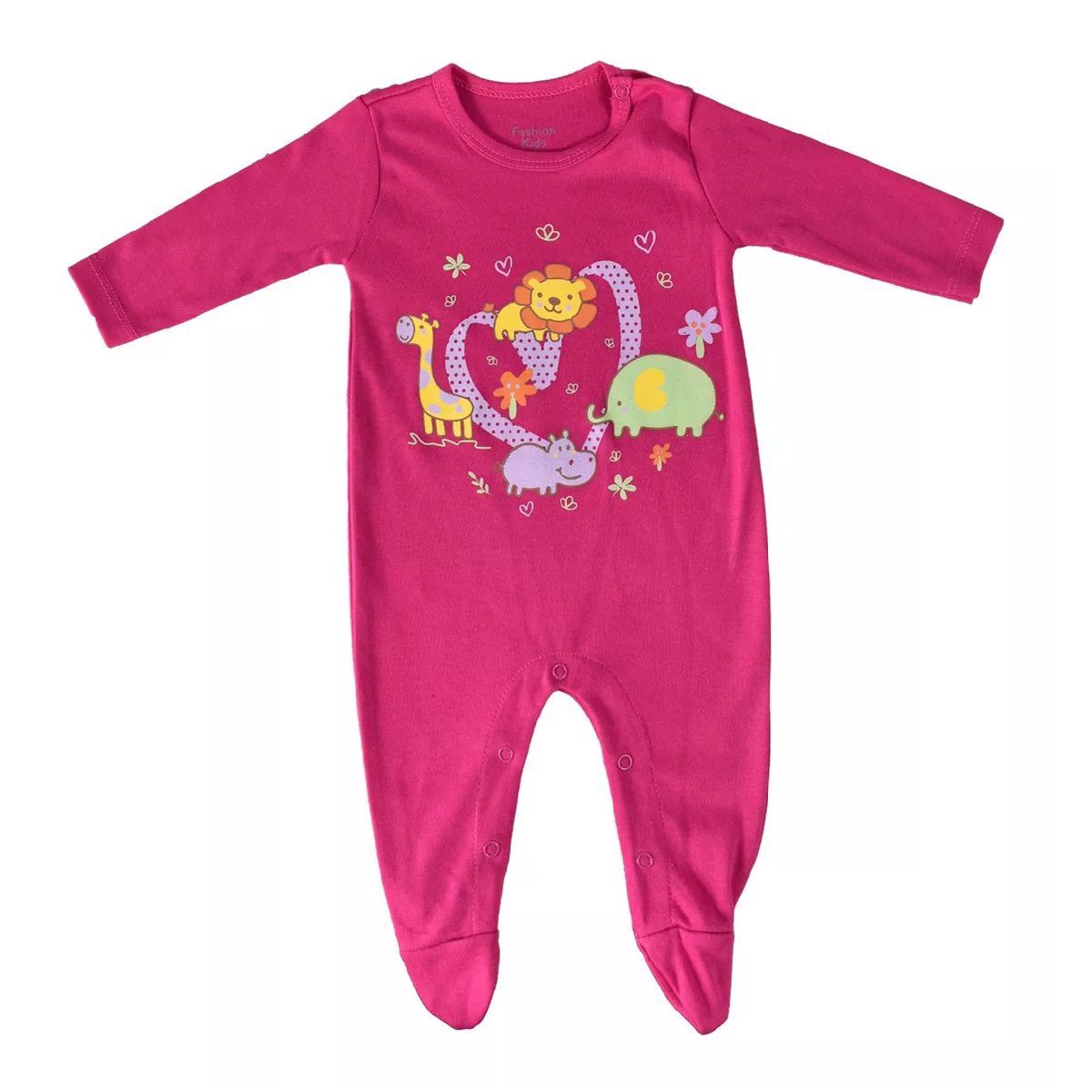 MUNDO BEBE - pijama para bebe niña enterizas  x3 unid bebé.