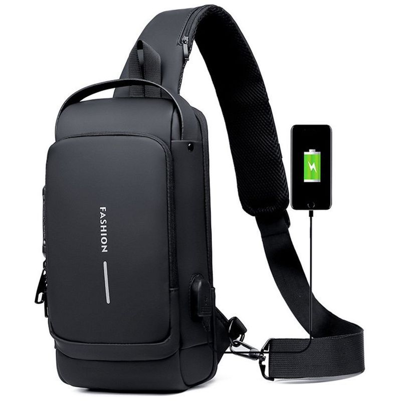 DHOAL - Morral manos libres impermeable para caballero fino importado