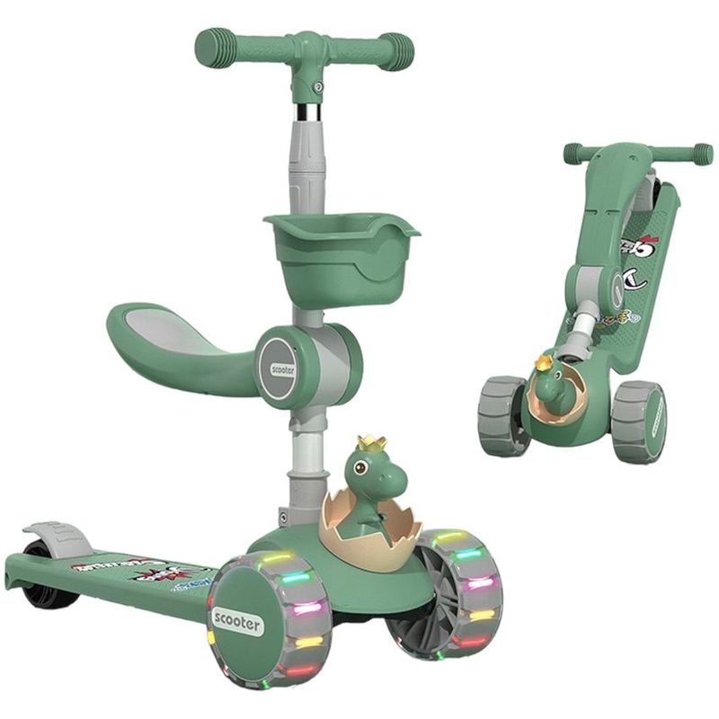 MULTIPLACE COLOMBIA - Monopatin 3 en 1 musical para niños moderna con luces led modelo 2023