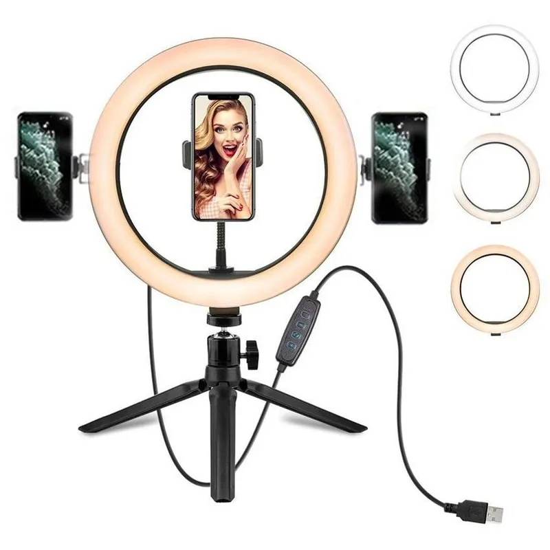 Tik Tok Aro De Luz Para Celular Con Tripode 