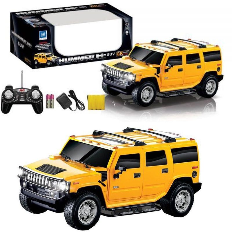 HUMMER - Carro control remoto camioneta hummer grande baterias recargables