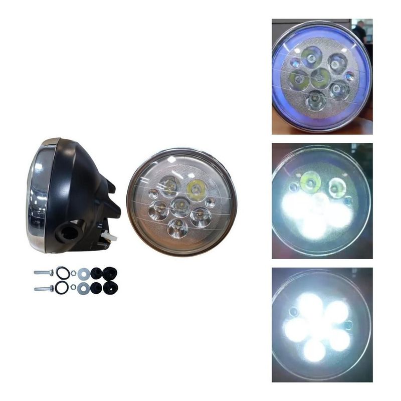 GENERICO - Farola Boxer Bm 100 Led Luz Delantera