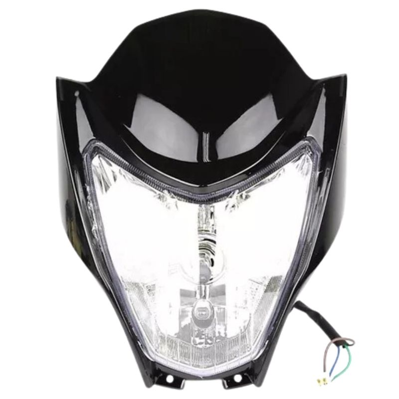 GENERICO - Carenaje Akt Ttr 125 150 180 Color Negro Con Farola