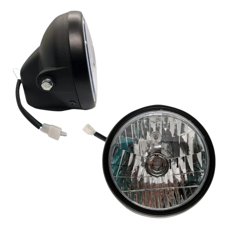 GENERICO - Farola Moto Akt Nkd 125 Luz Delantera