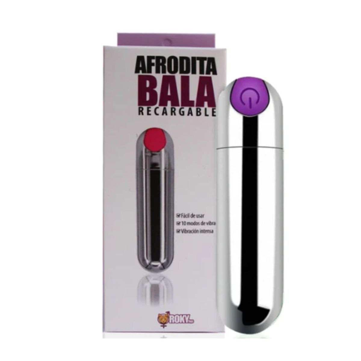 GENERICO - Bala Vibradora Afrodita recargable