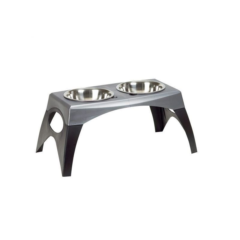 COASTAL - Comedero Elevado Doble Perro Coastal Maslow Elevated L